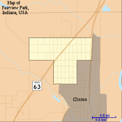 Map of Fairview Park