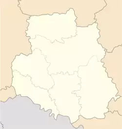 Khmilnyk is located in Vinnytsia Oblast