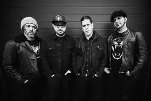 Billy Talent in 2019 (from left to right) Benjamin Kowalewicz, Jordan Hastings, Jonathan Gallant, Ian D'Sa