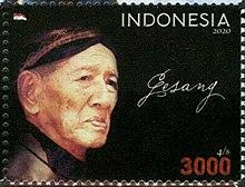 Gesang Martohartono 2020 stamp of Indonesia.jpg