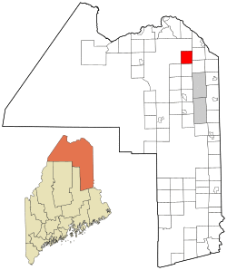 Location of Stockholm, Maine