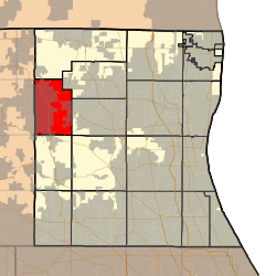 Location in Lake County