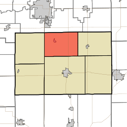 Location in Tipton County
