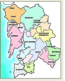 Location of Mumbai Metropolitan Region (MMR)
