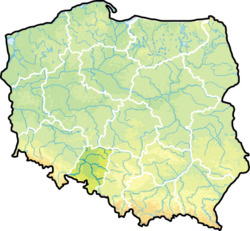 Location within Poland
