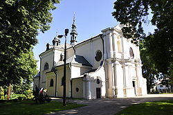 Polish Baroque Church of Saint Vitus built in 1732–1737 by Jakub Fontana
