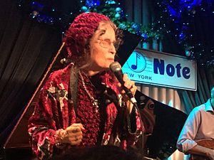 Gayle Moran, Blue Note Jazz Club, New York City, 10 December 2016.jpg