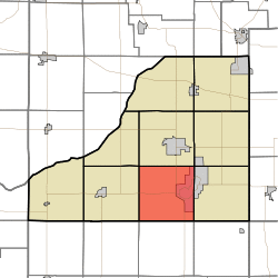 Location in Starke County