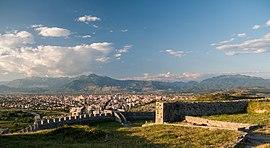 The City and the Prokletije from the castle.jpg