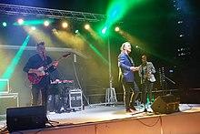 China Crisis performing live at Benidorm, Spain (2018)