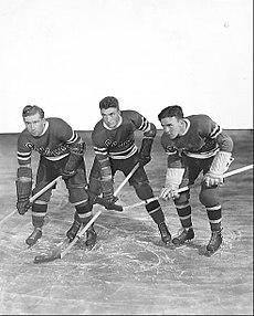 Mac Colville, Neil Colville Alex Shibicky 1938.jpg