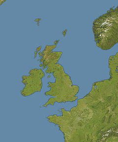 Air India Flight 182 is located in Oceans around British Isles