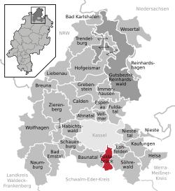 Fuldabrück in KS mit Labels.svg