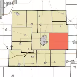 Location in Henry County