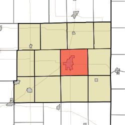 Location in Jay County