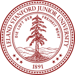 Circular seal with tree in the center with motto and university name and founding date ringing the outer circle.