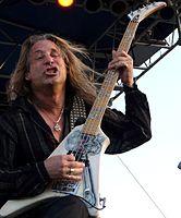 Dana Strum live with Slaughter on June 21, 2008 in West Fargo, North Dakota