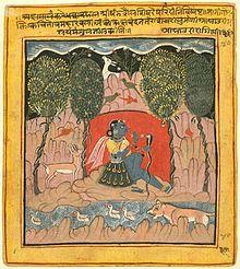 Asavari Ragini, Ragamala paintings, ca 1610