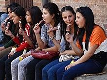 Young Women and Ice Cream - Bhaktapur - Nepal.jpg