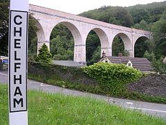 Chelfham Viaduct Lynton & Barnstaple Railway (geograph 1667109).jpg