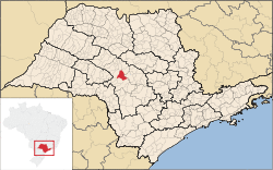Location in São Paulo state