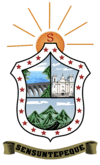Official seal of Sensuntepeque