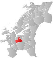 Melhus within Trøndelag