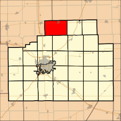 Location in McLean County