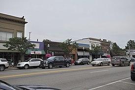 Downtown Clare along Business Route 127