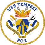 USS Tempest PC-2 Crest.png