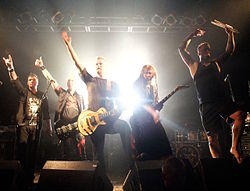Dream Evil at The Electric Ballroom in 2010