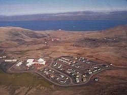 Aerial view of Nanisivik