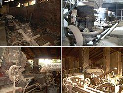 Remains of the fort of the Kol rulers. One of the boundaries of the fort is visible in this picture.