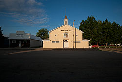 Zeeland, North Dakota - Cafe and Zeeland Hall.jpg
