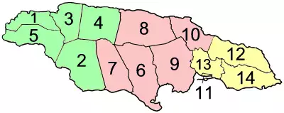 Jamaica parishes numbered2.png