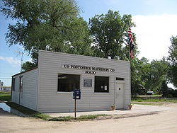 The Matheson Post Office in June 2010.