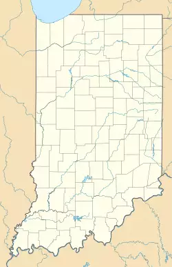 Hebron, Indiana is located in Indiana