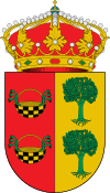 Coat of arms of Holguera, Spain