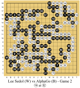 Lee Sedol (W) vs AlphaGo (B) - Game 2.svg