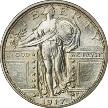 Standing Liberty Quarter Type1 1917S Obverse.png