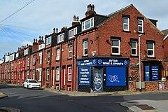 Corner shop and terraced houses on Royal Park Road (geograph 6255208).jpg