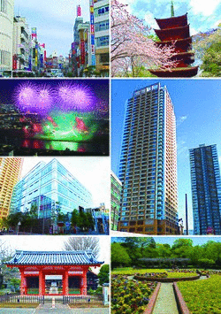 Moto-Yawata Hokekyō-ji Ichikawa Fireworks High-rise apartments in Yawata Keisei Electric Railway head office Shimōsa Kokubun-ji Satomi Park