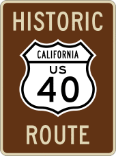 Historic US 40 (CA).svg