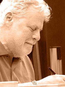 Kurlansky at a Barnes & Noble book signing, New York City, July 11, 2013