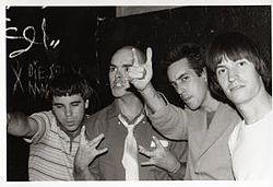 (from left): Steve Simard, Johnny Pollard (aka Atlas Strategic), Dan Boeckner, Jeff Allport.