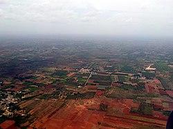 A view of Devanahalli near Kempegowda International Airport