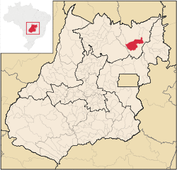 Location in Goiás state