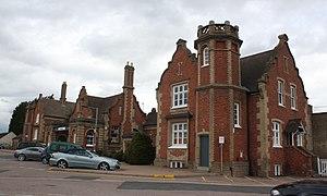 2018 at Stowmarket station - forecourt.JPG