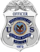 Badge of the U.S. Dept. of Veterans Affairs Police