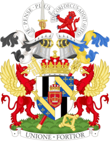 Coat of arms of the Earl of Mar and Kellie, premier viscount of Scotland.png